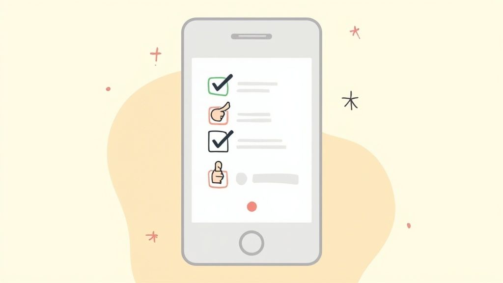 Image showcasing in-app messaging optimization