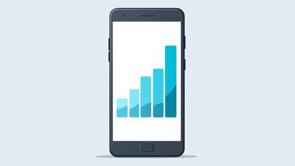 Image showcasing advanced in-app messaging features