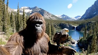 Bigfoot VLOG - Fishing with an eagle